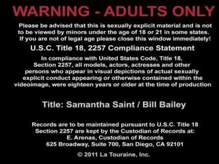 Samantha saint bangs judge to win