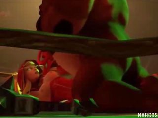 Elita velký prdel warcraft babes kočička vrtané podle orcs: pohlaví klip e4