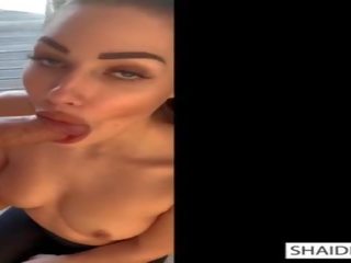 Voluptuous Beach mademoiselle Loves Big Dick&comma; Swallows Cum & Gets A Golden Shower - Shaiden Rogue