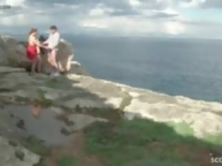 Bata aleman pareha magkantot publiko sa bakasyon sa mallorca