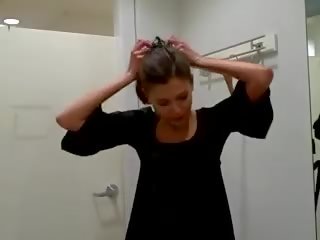 Michelle in the Changing Room, Free In Changing Room xxx video movie