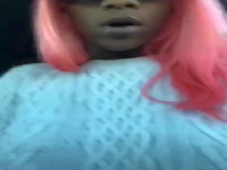 Black MILF Flashing in Public on Scope, sex 80