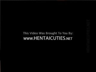 Pigtailed 3d hentai seduttrice succhiare manhood per sperma