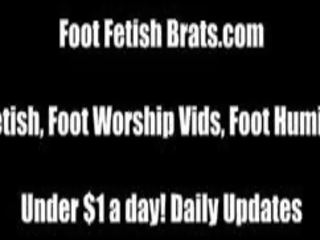 We will make You Suck Our Toes You Little Bitch: HD adult video 8c