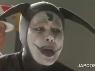 Asian terrific Ass Actress Plays feature In Cosplay Scene