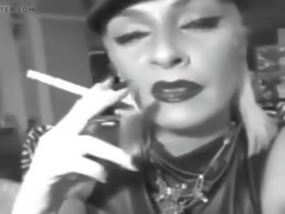 Black and White Domme Smoking, Free New Free Black xxx video movie video