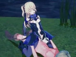 Genshin Impact - adult film with Fischl Near the Lake &lpar;Real Fischl Voice&rpar; &lbrack;3D Hentai&comma; 4K&comma; 60FPS&comma; Uncensored&rsqb;