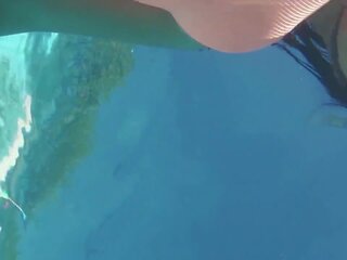 Sa ilalim ng tubig hottest gymnastics sa pamamagitan ng micha gantelkina: x sa turing video b8
