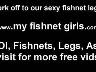 Cover My alluring Fishnets with Your elite Cum JOI: Free adult video movie 9e