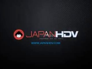 Japonská žena maki hojo měl a trojice necenzurovaný.