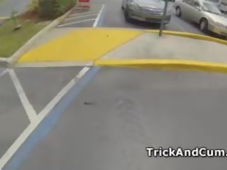 Ashley Riding putz In Reverse On Spy Glasses