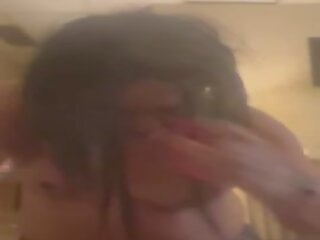 Shemale Mexican tranny works my bwc