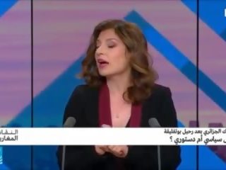 Inviting Arab Journalist Rajaa Mekki Jerk off Challenge.