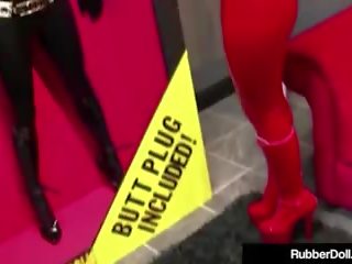 Gyzyň üstün çykmagy queen rubberdoll fucked by boxed gurjak nicci.