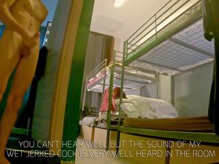 Hostel Blowjob the Big Boobs strumpet Wakes Me up with a Good Blowjob and Sucks all My Cum