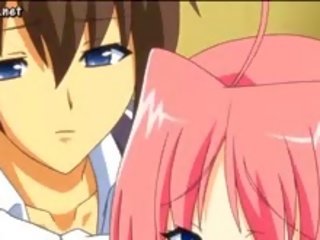 Malaking suso anime redhead squirting