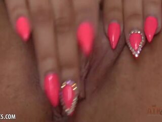 Jeni Angel Strips from Underwear to Finger Herself: porn 6e