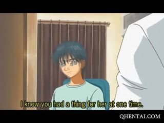 Hentai stunner Caught Masturbating In The Shower