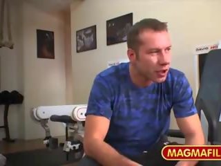 Wunschfilm: i rritur film im fitnes studio mit dina rush