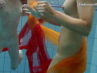 Two Redheads Swimming incredible Hot, Free HD xxx film 62