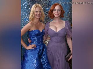 Christina hendricks smucitură de pe challenge, x evaluat clamă 1b