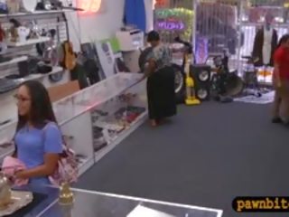 Desperate cookie sells teapot and pounded in the gizlin otag