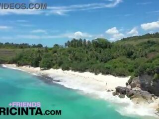 Randy azijke stunner putri cinta dobili zajebal na a plaža