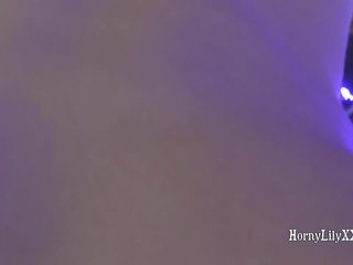 Hornylily in Her Thongs Hving dirty clip film and Cum on Ass: dirty video 7c