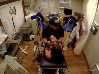 Police & Nurse Strip Search Teenage lady Accused Of Carrying Drugs - Humiliating Cavity Search Caught On Hidden Camera - Full movie CaptiveClinic&period;com - To Serve & Disrespect - Donna Leigh - part I of 2
