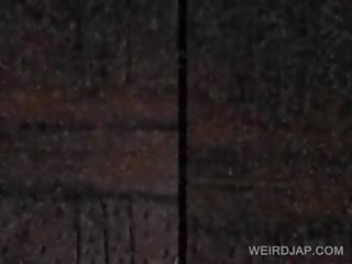 Asian dirty clip Slave Gets stupendous Assets Licked While In Chains