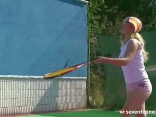 Masturbation 10 min after tenis