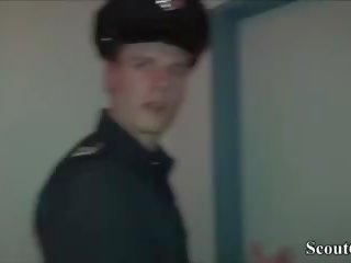German redhead fancy woman kejiret and fuck by two juveniles in.