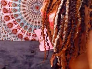 Ebony Daddies Angel with Curly Hair and Fuckable Face