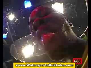Pee fetish escort jizz drenched