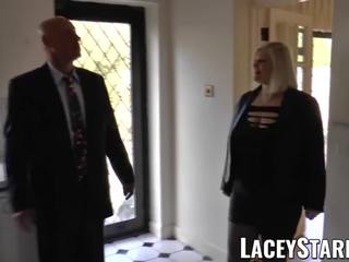 Laceystarr - prime angleščina boginja zajebal in facialized