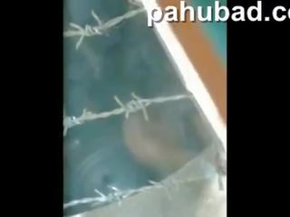 Filipina boso hs pepadhamu showering at 7 30am