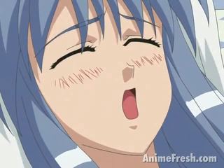 Blue haired manga jana