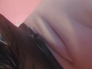 Desirable Play in Black Latex and Oil on Tits, sex movie 70