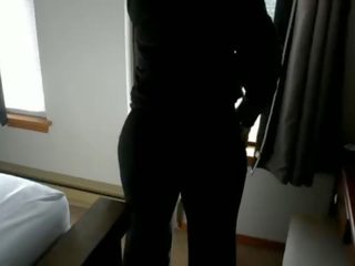 Huge latinos mom aku wis dhemen jancok loves to put on a window vid