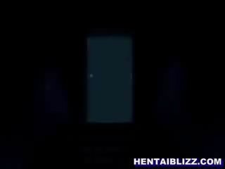 Elita blondýnka hentai kuřátko s velký kolo kozičky na koni šachta