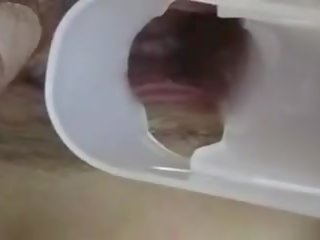 Freaky Asian Chick and Her stripling Have a Piss Party: x rated video dc