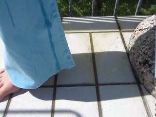 Peed in my pants on the balcony l daddyâs slut: adult film 07