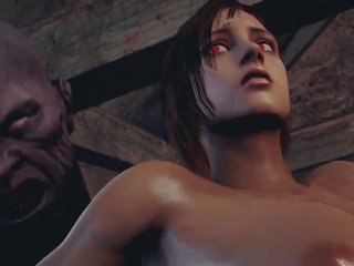 Jill valentine fucked by a huge bilingüe, xxx video 47