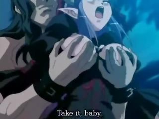 Elf girlfriend Bleeds Deflowered By Monster