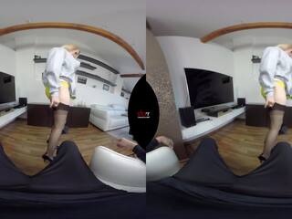 Stacked Blonde Lets You Spread Her Sitting Cushions Like