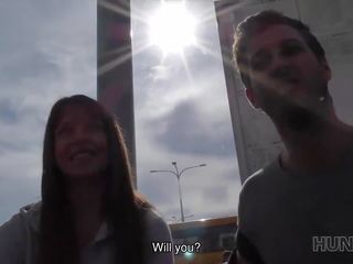Hunt4k Pickup at Bus Station Works and Angelface Angella