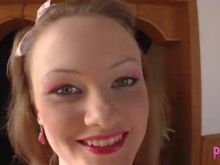 Small Titty honey Hannah D Lets A Fat cock Drill Her Tight Round Ass&excl;