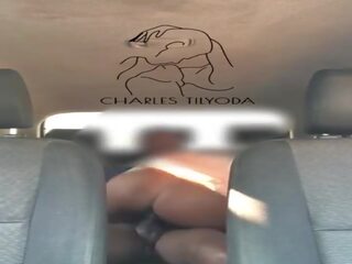 Too hot to trot She couldn't wait &vert; Creamy Pussy Rides dick in Car