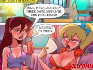 A fabulous afternoon of studying - The Naughty Home Tittle 6
