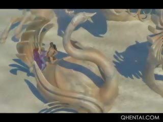 Gol erotic hentai bruneta futand aliens în in gasca